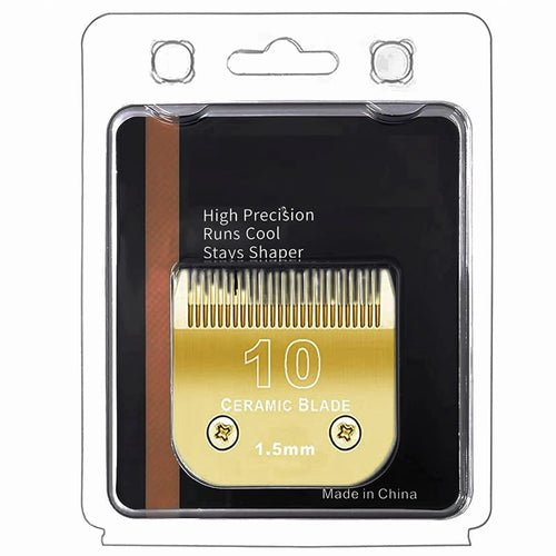 Replacement Detachable Pet Dog Clipper Ceramic Blades Set Compatible