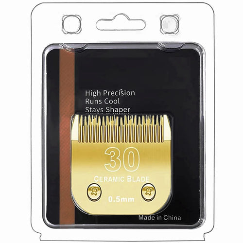 Replacement Detachable Pet Dog Clipper Ceramic Blades Set Compatible