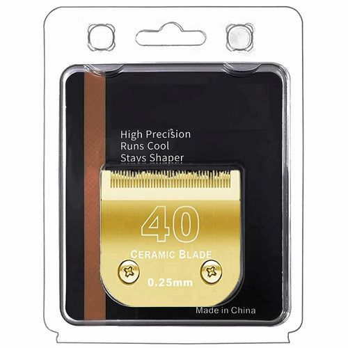 Replacement Detachable Pet Dog Clipper Ceramic Blades Set Compatible