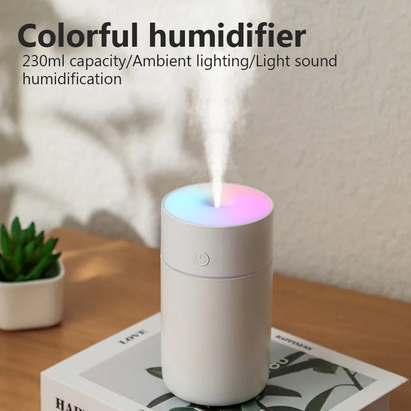 Wireless Portable Air Humidifier USB Rechargeable  Home Car Mini Aroma