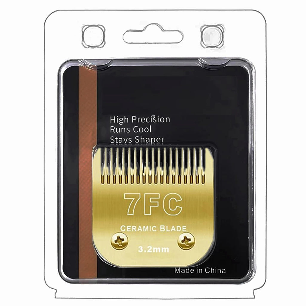 Replacement Detachable Pet Dog Clipper Ceramic Blades Set Compatible