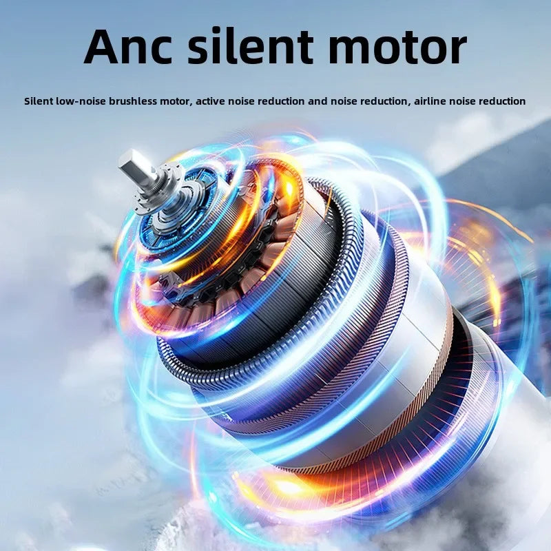 Ice compress high-speed cooling fan handheld fans USB Rechargeable